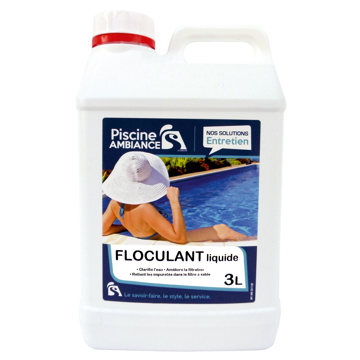 Floculant liquide 3L | PISCINE AMBIANCES