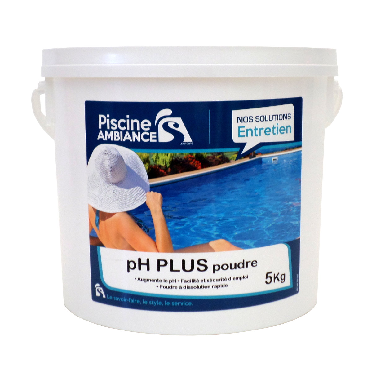PH plus poudre 5kg | PISCINE AMBIANCES