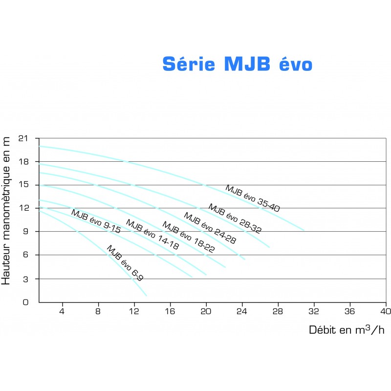Pompe de filtration MJB 1,5 CV Mono | VIPOOL